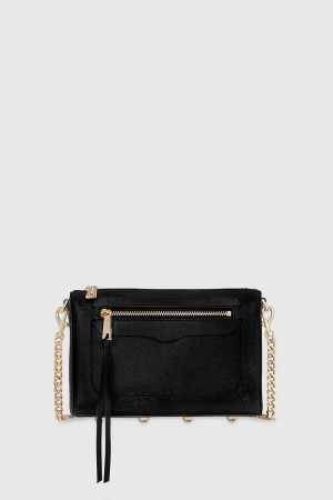 Black Rebecca Minkoff Avery Crossbody | JTSEV-0948