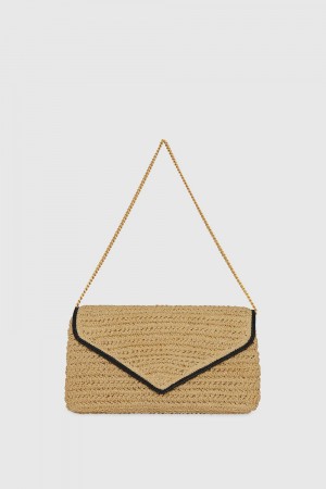 Black Rebecca Minkoff Envelope Clutch | VRDCX-0732