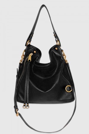 Black Rebecca Minkoff M.A.B. Hobo | FIRLD-3728