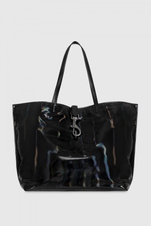 Black Rebecca Minkoff Megan Nylon Tote | OUAMG-2036