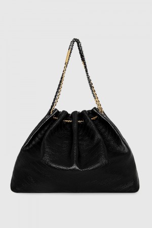 Black Rebecca Minkoff Soft Tote | RFIDH-3759