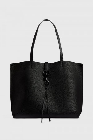 Black / Black Rebecca Minkoff Megan Tote | NERQD-8613