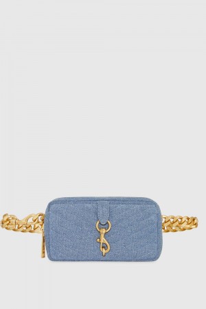 Blue Rebecca Minkoff Edie Belt Bag | JETXY-1968