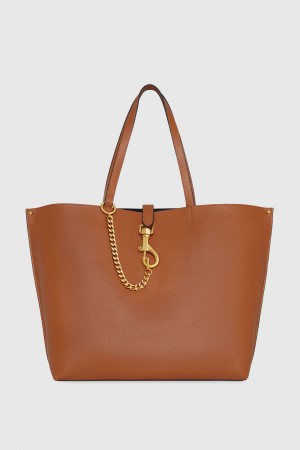 Caramello Rebecca Minkoff Megan Large Tote | TGPJN-1743