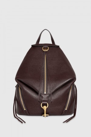 Cigaro/Antique Brass Rebecca Minkoff Julian Backpack | OSJUP-6134