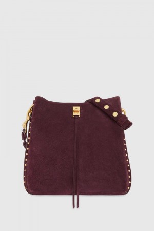 Dark Red Rebecca Minkoff Darren Shoulder Bag | GPDKI-7084