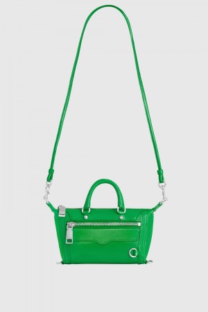 Green / Silver Rebecca Minkoff Micro Mini M.A.B. | FQBHD-4651