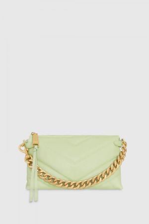 Mint Rebecca Minkoff Edie Maxi Medium Crossbody | MNTQG-6045