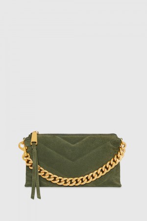 Olive Rebecca Minkoff Edie Maxi Medium Crossbody | ZVUFN-0598