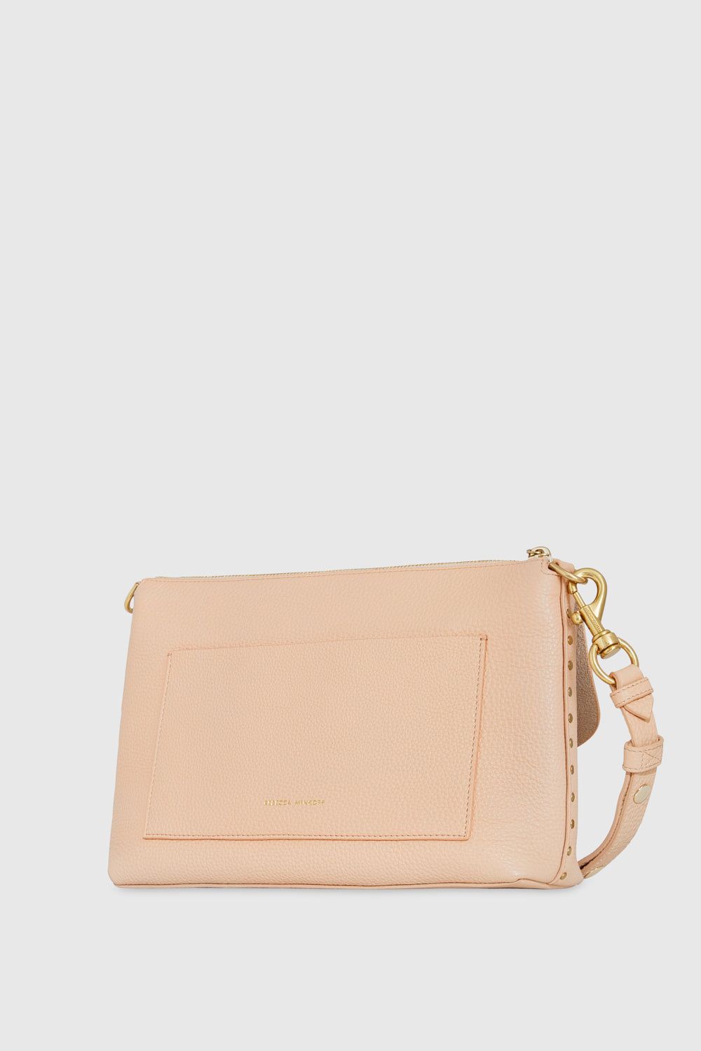 Beige Rebecca Minkoff Darren Top Zip Shoulder Bag | OZPXD-7315