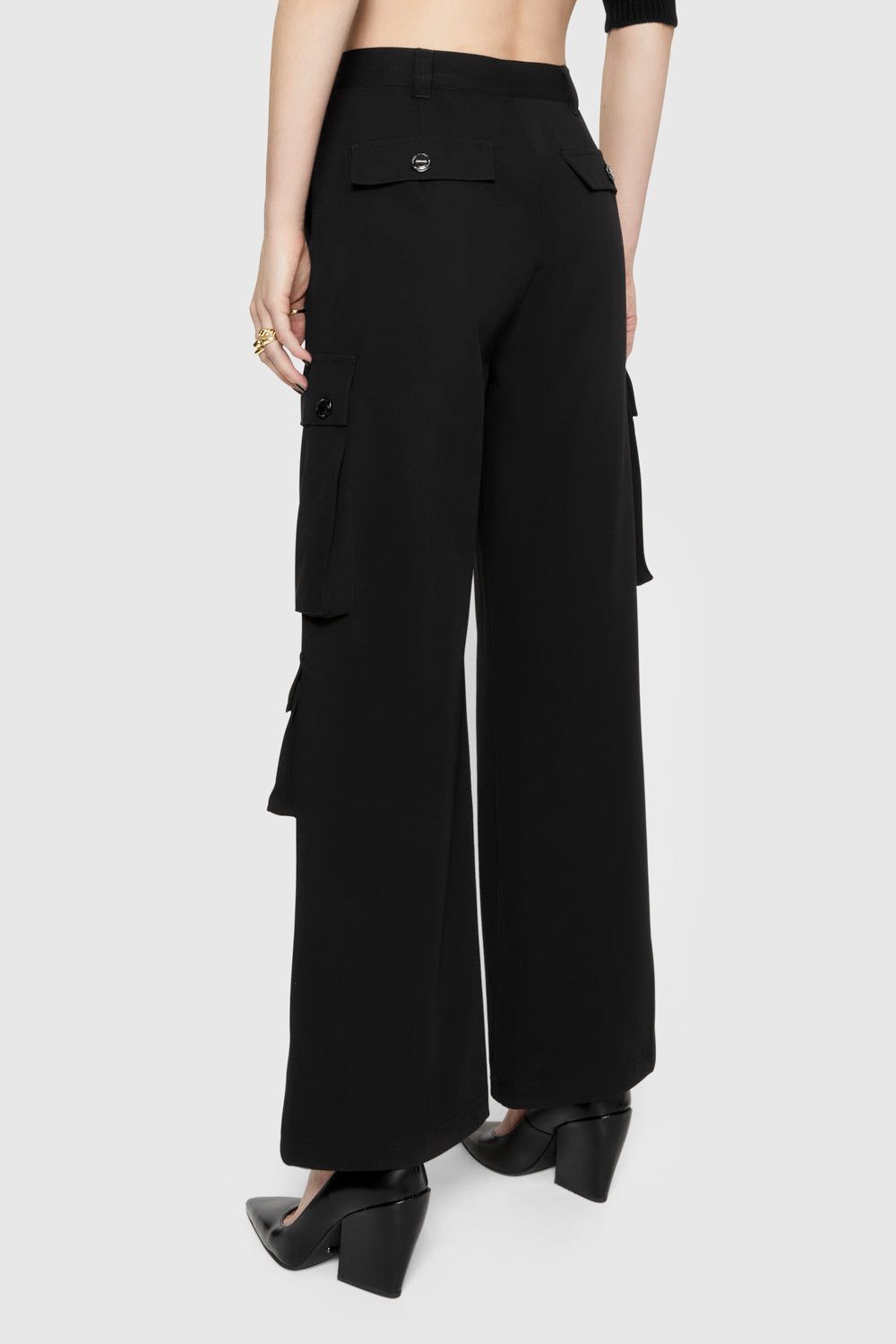 Black Rebecca Minkoff Bowie Cargo Pant | HNJAY-4821