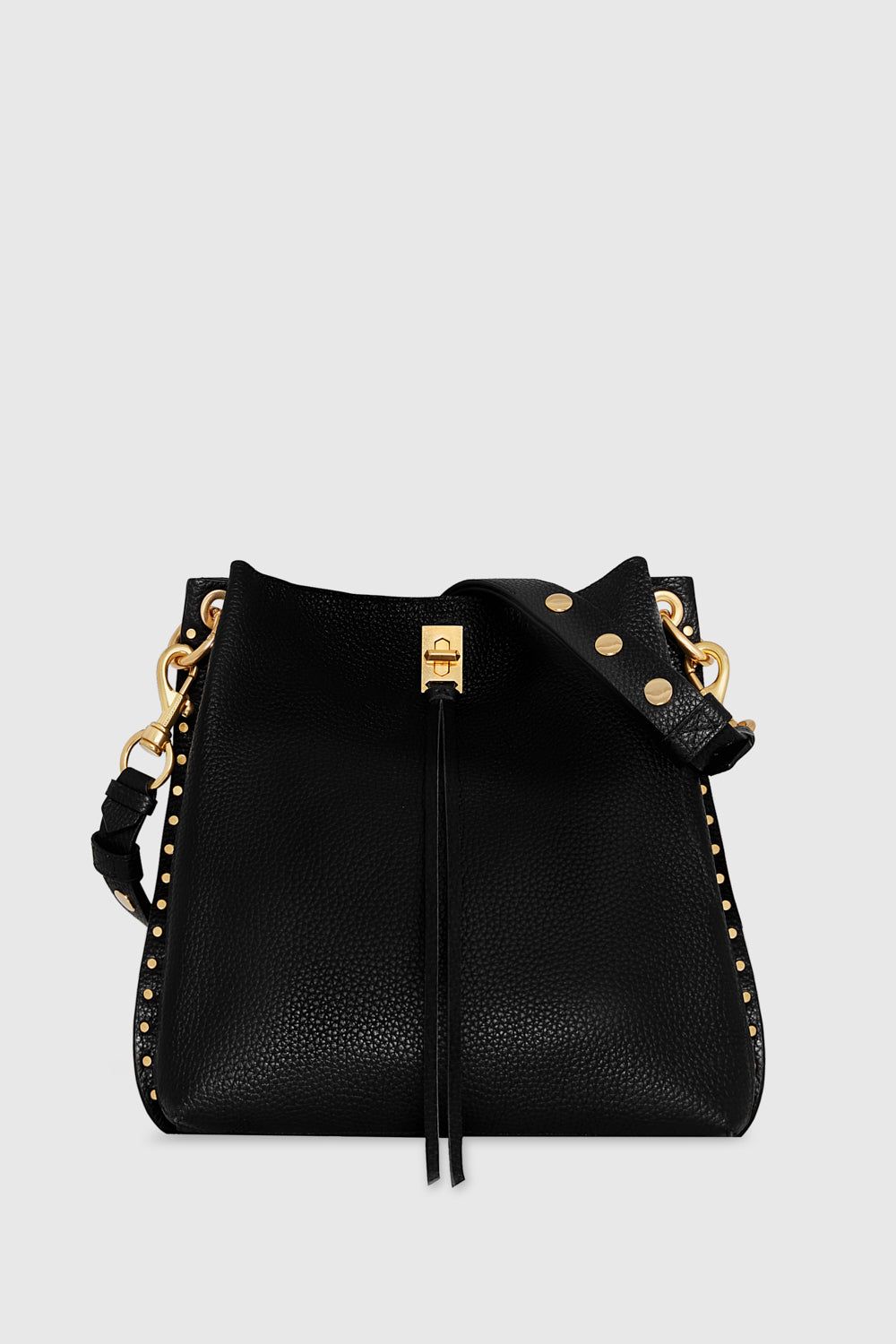 Black Rebecca Minkoff Darren Shoulder Bag | KXPHD-7103