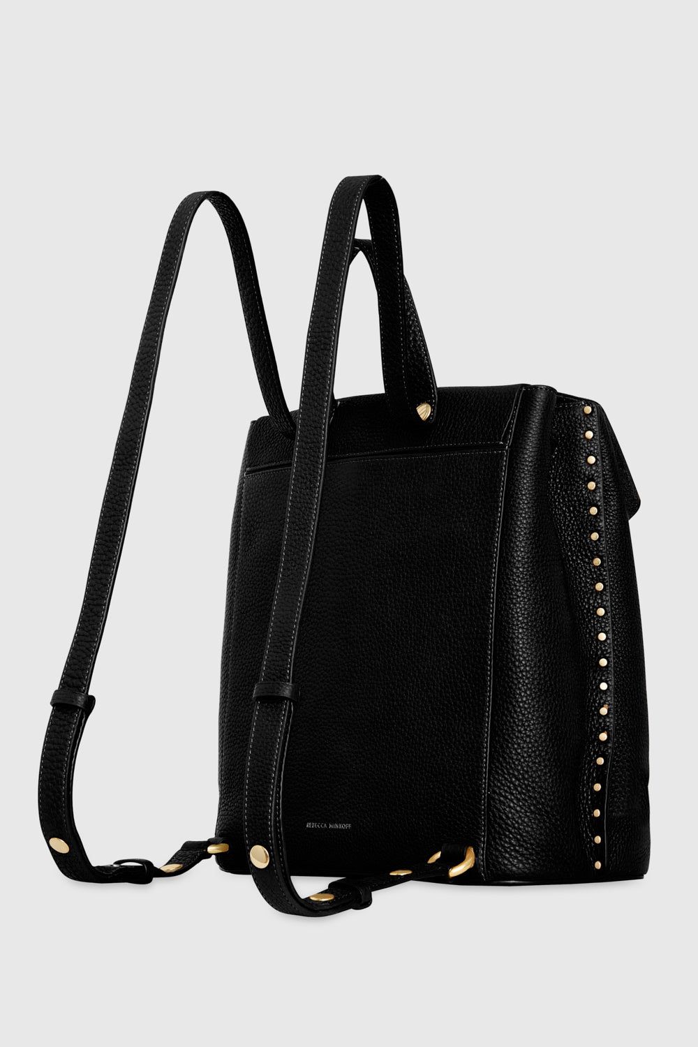 Black Rebecca Minkoff Darren Signature Backpack | MEBVD-4837