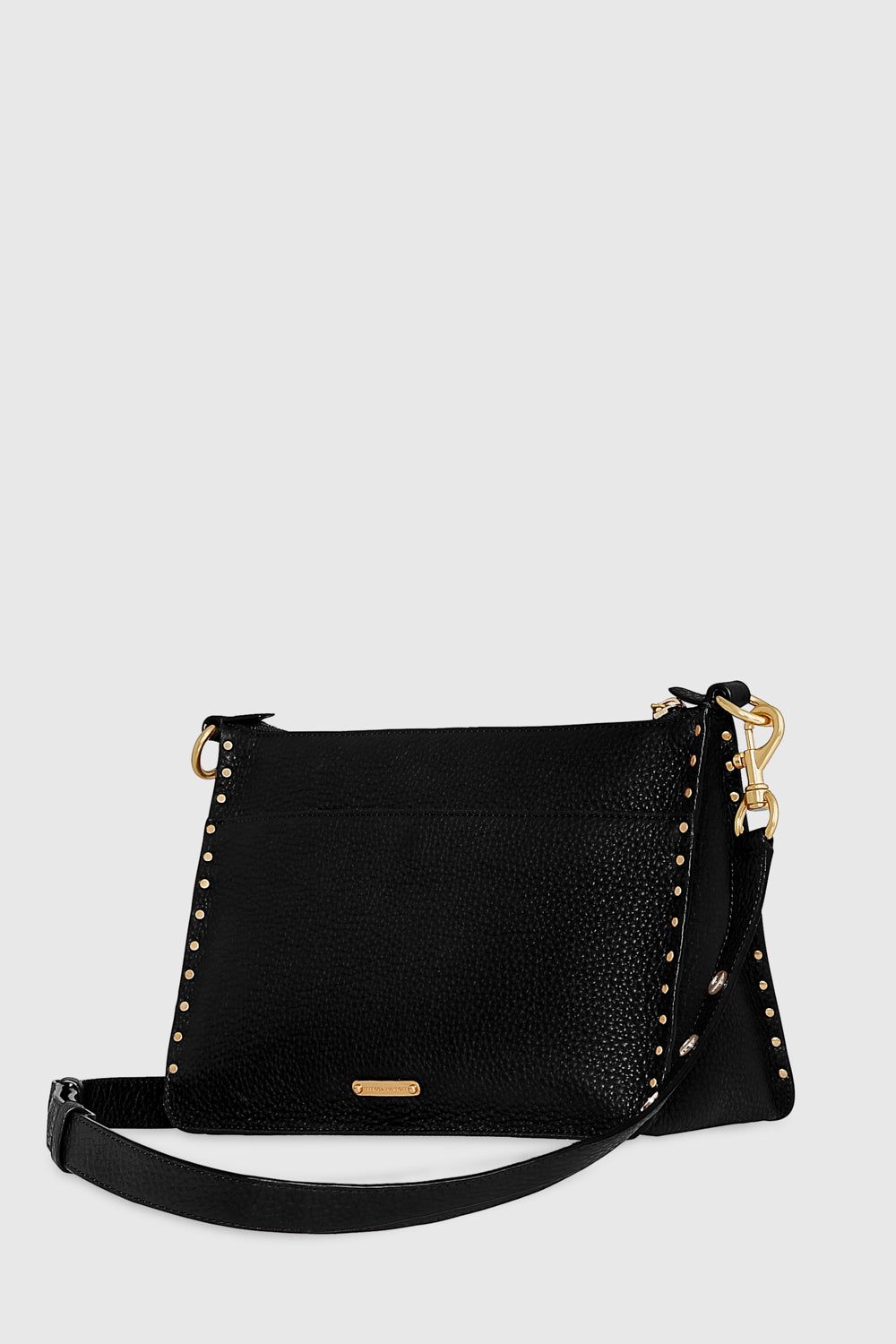 Black Rebecca Minkoff Darren Signature Shoulder Bag | JDNUP-2719