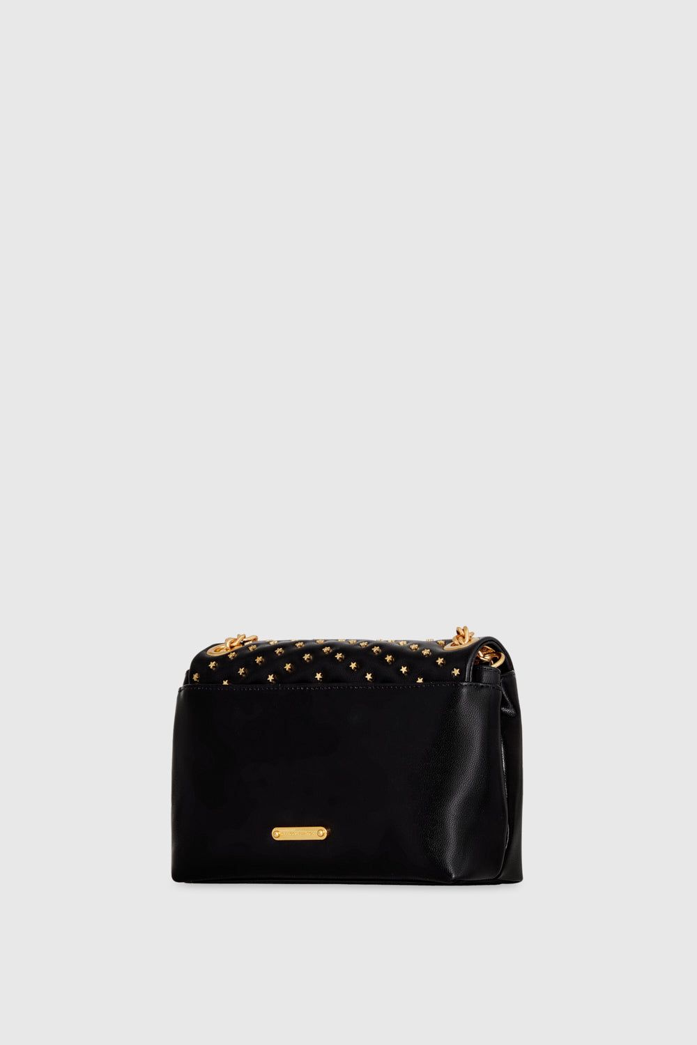 Black Rebecca Minkoff Edie Crossbody With Star Studs | WENJU-2158