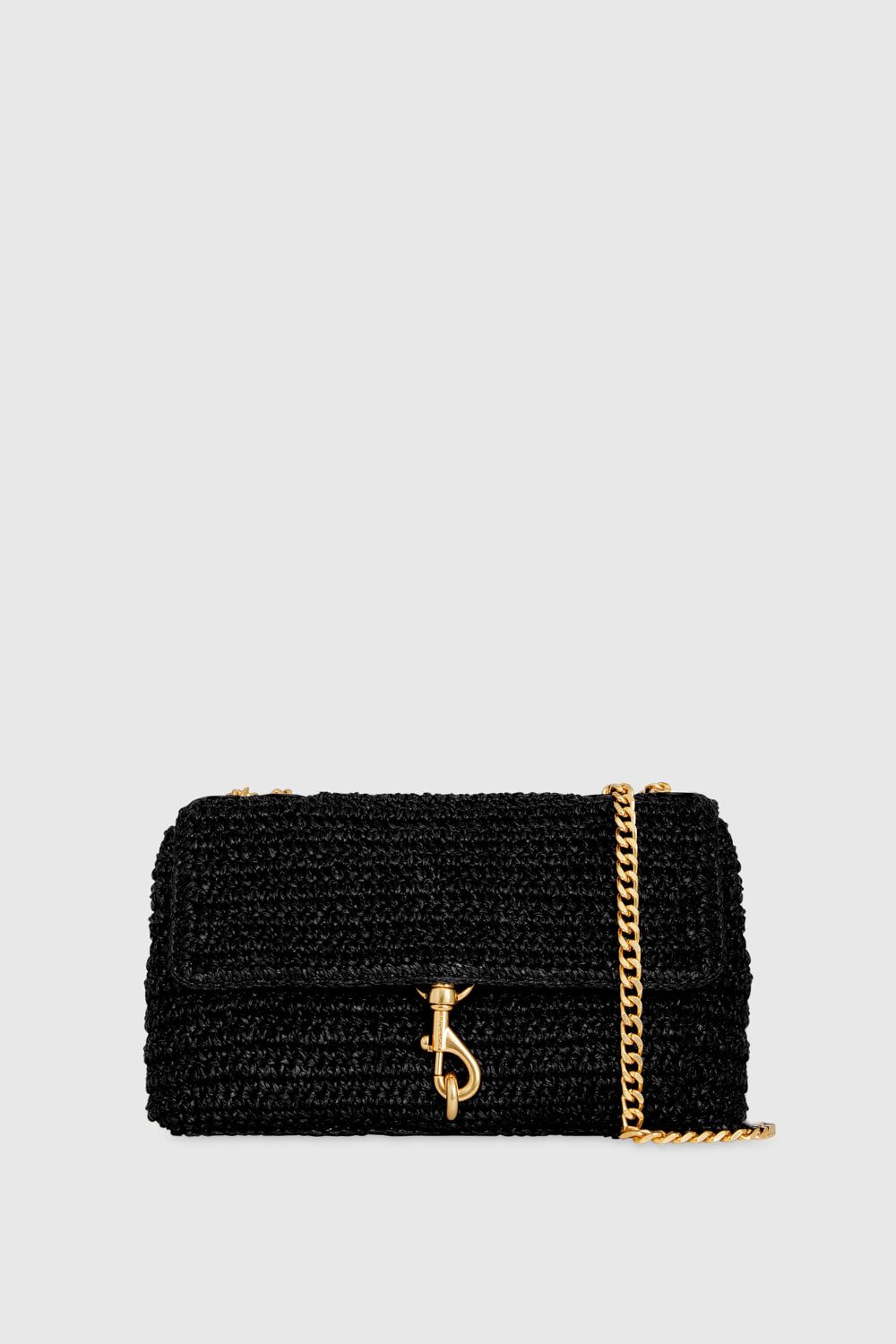 Black Rebecca Minkoff Edie Medium Crossbody | TORSG-3590