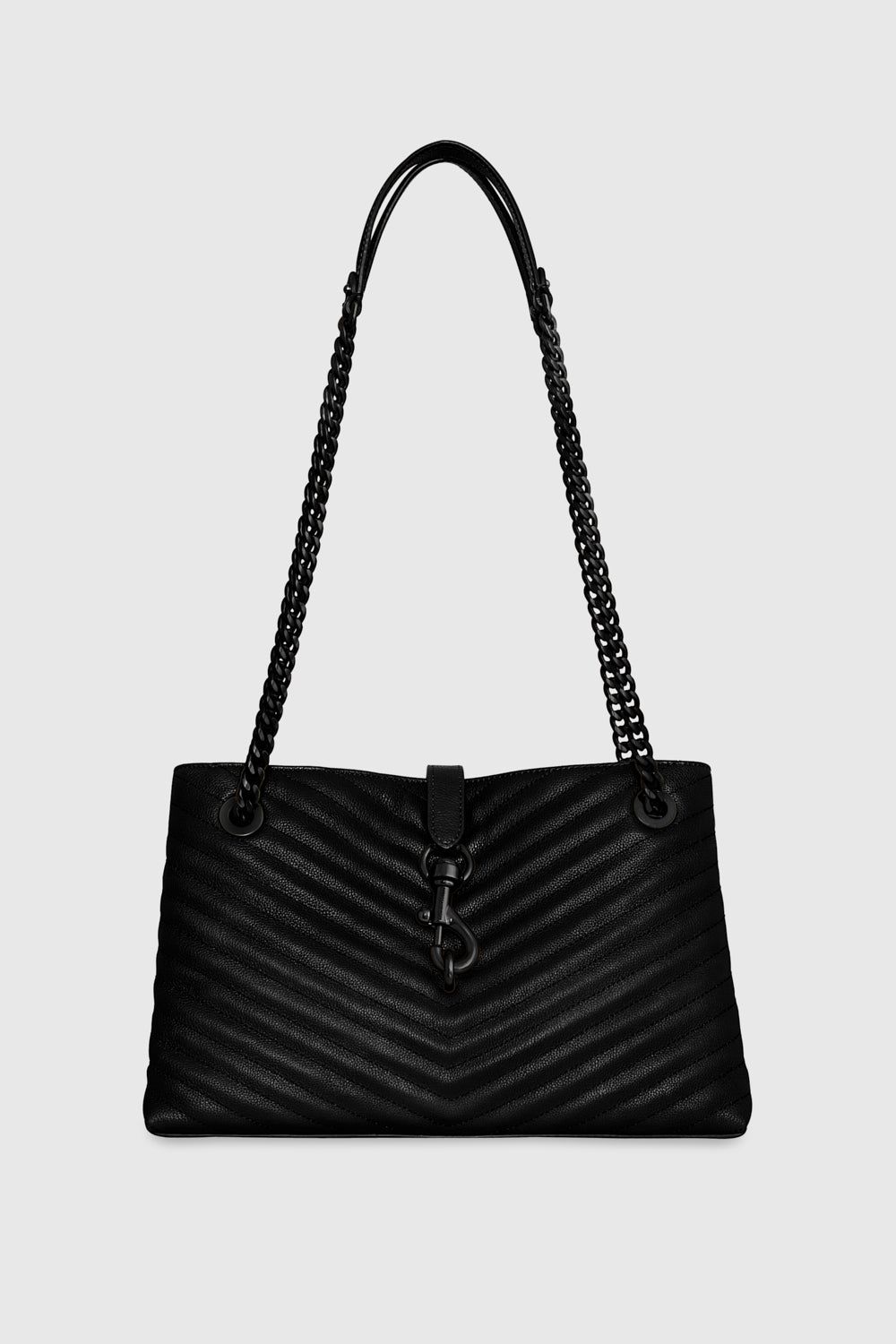 Black Rebecca Minkoff Edie Medium Tote | PLZNQ-1804