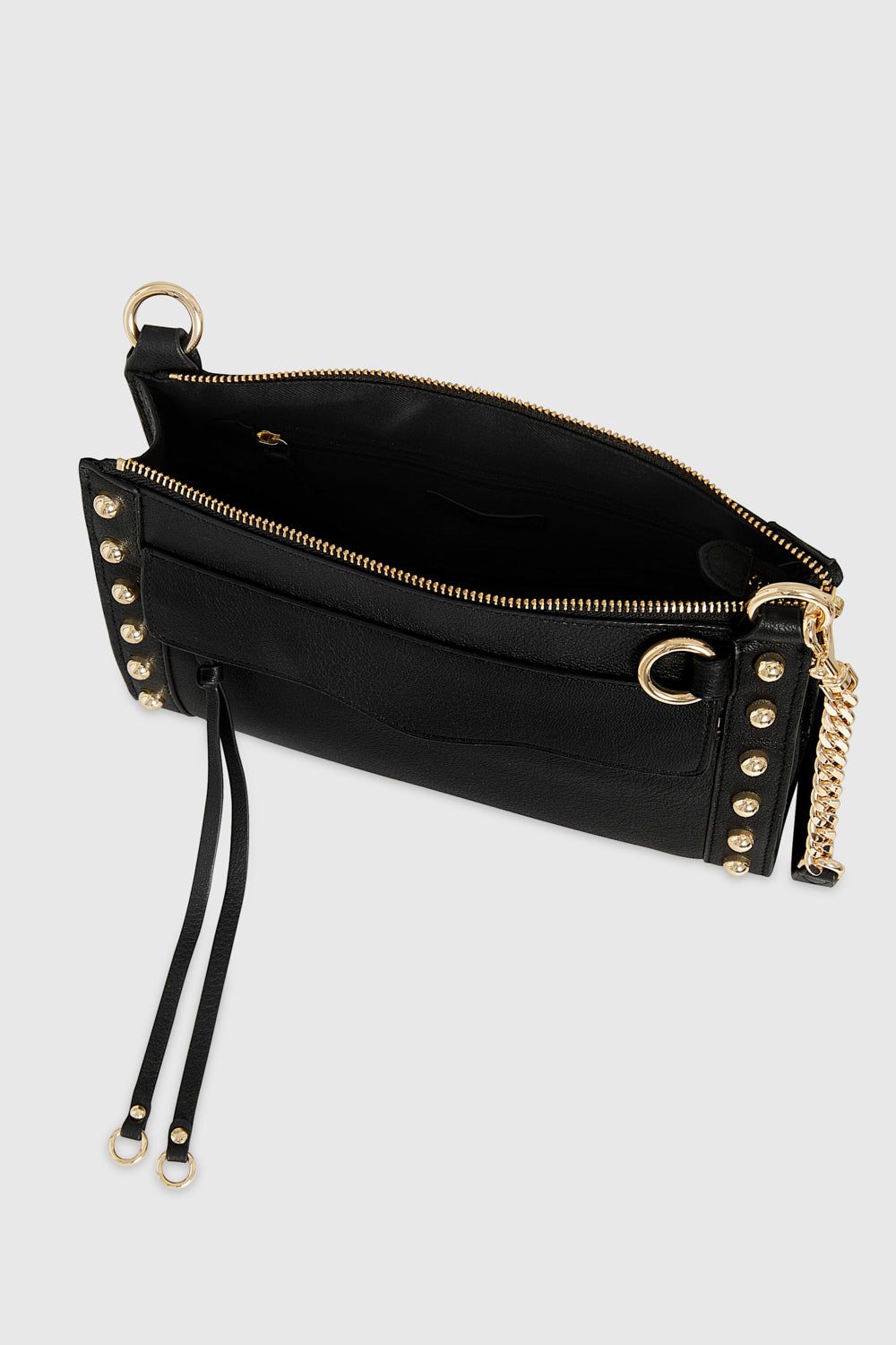 Black Rebecca Minkoff M.A.B. Crossbody With Studs | JAPUT-0182