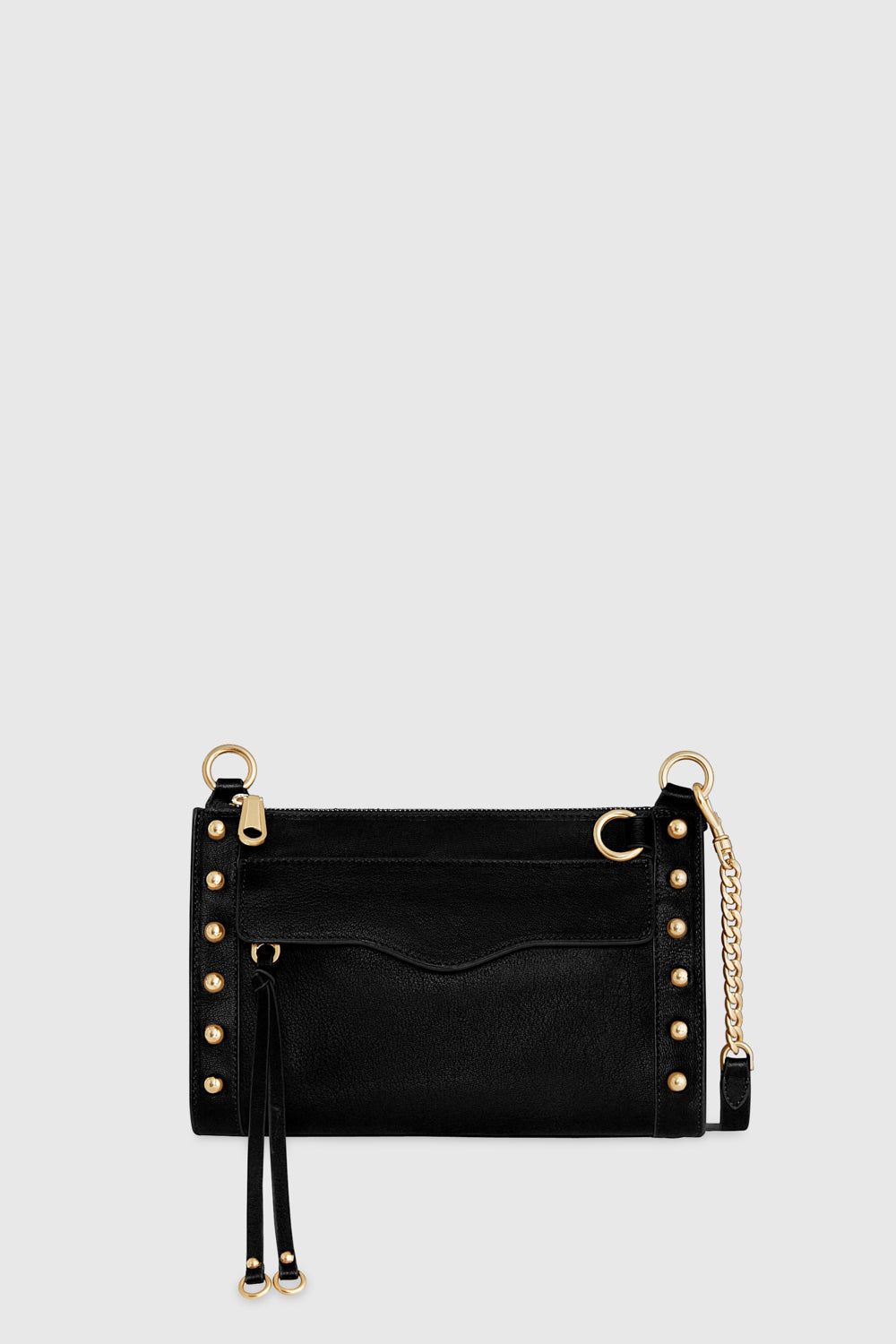 Black Rebecca Minkoff M.A.B. Crossbody With Studs | JAPUT-0182