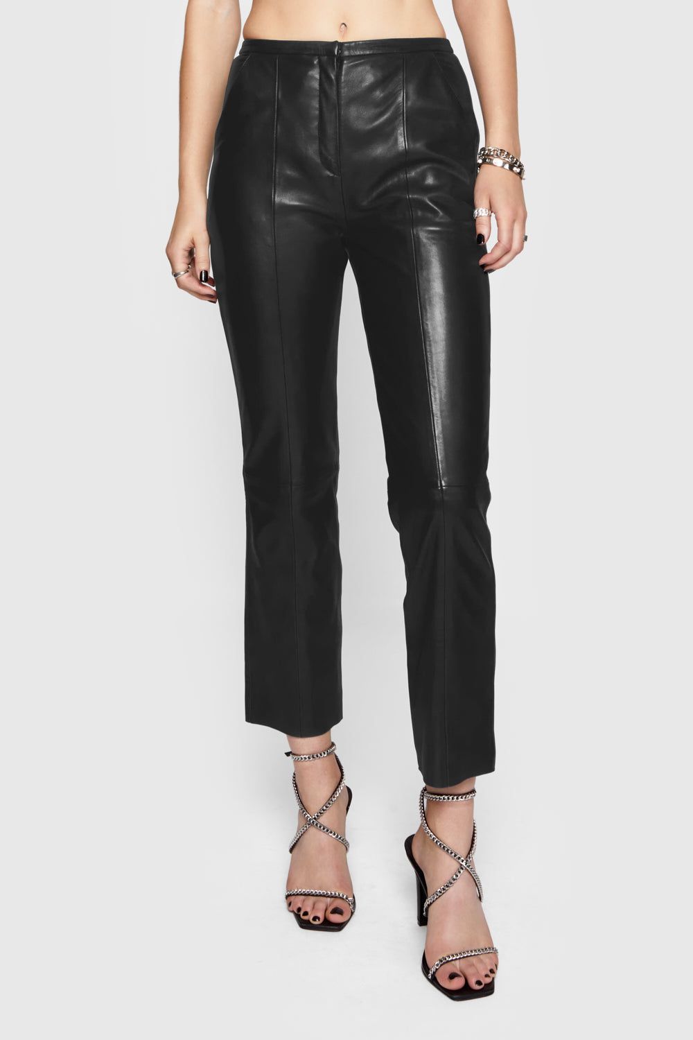 Black Rebecca Minkoff Madelyn Pants | OBIDM-5741