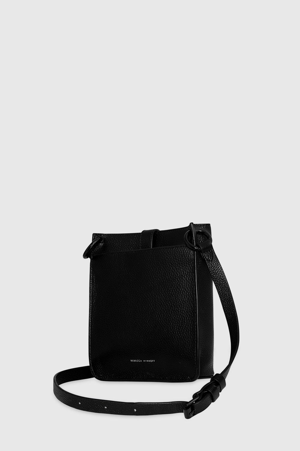 Black Rebecca Minkoff Megan Mini Feed | PAYBT-5347