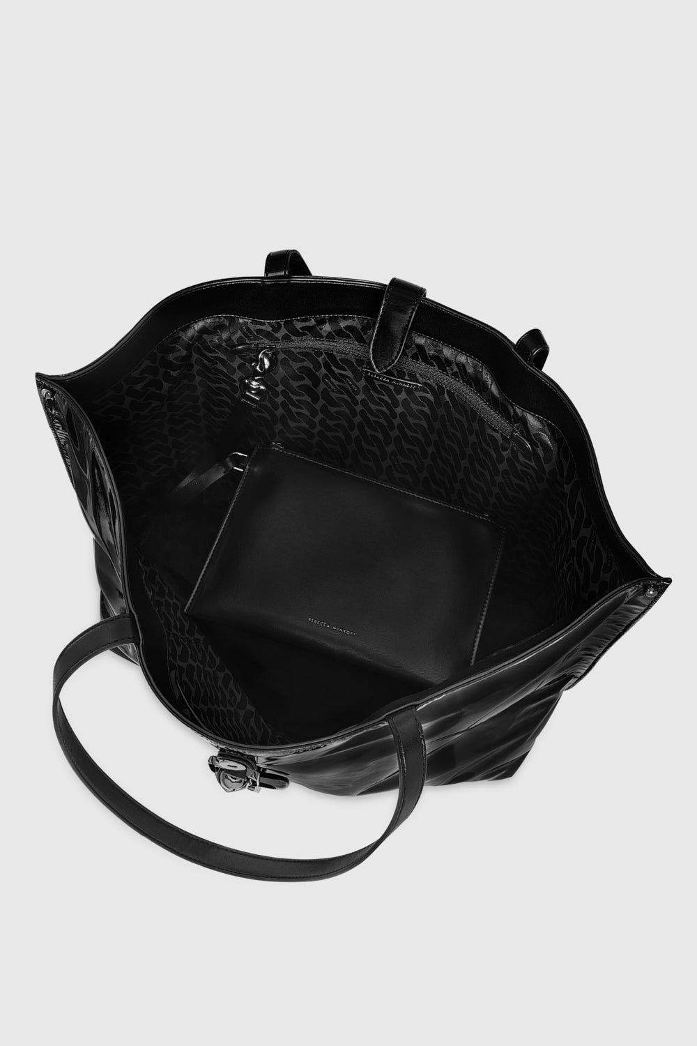 Black Rebecca Minkoff Megan Nylon Tote | OUAMG-2036