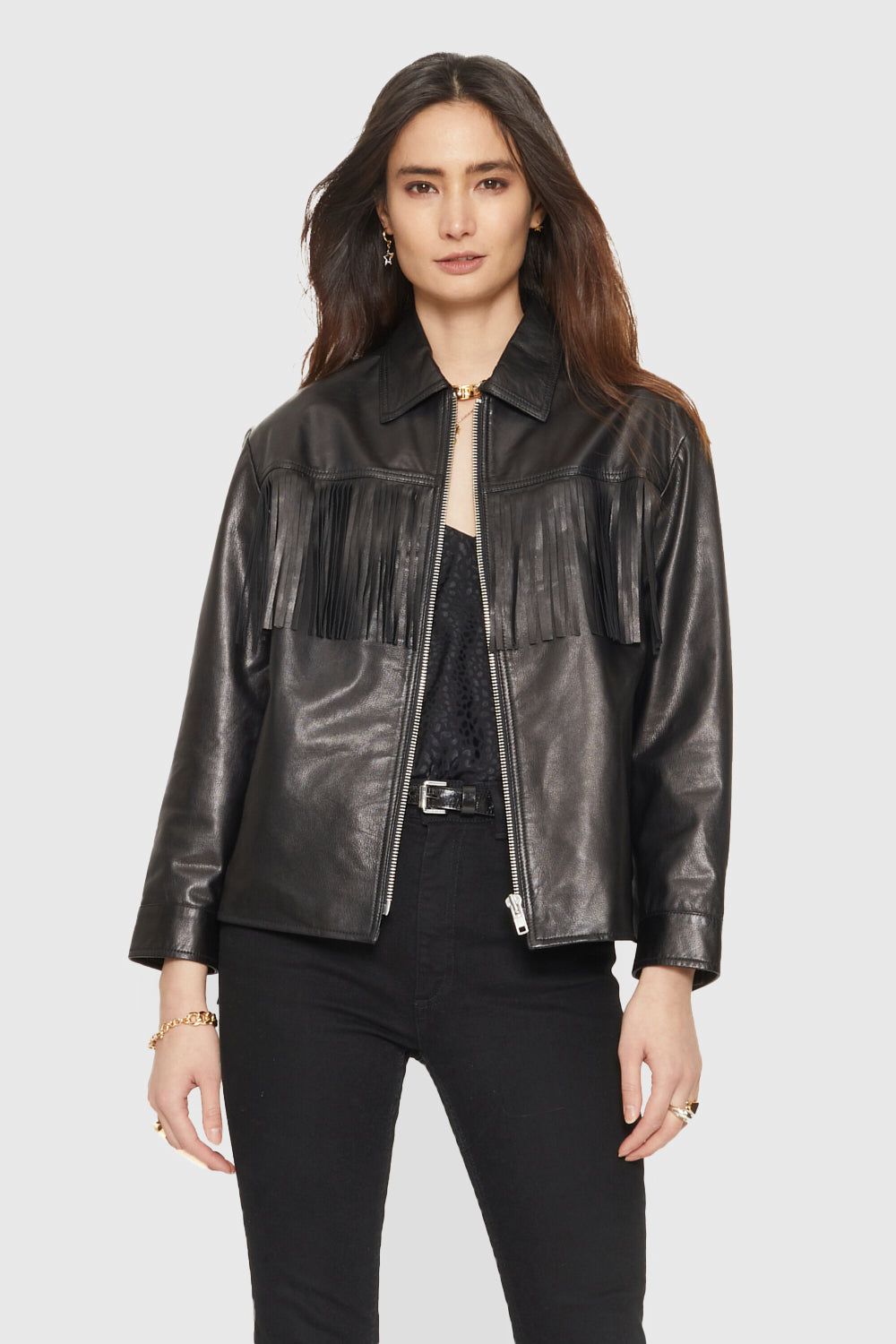 Black Rebecca Minkoff Shannon Jacket | BUFOD-3294