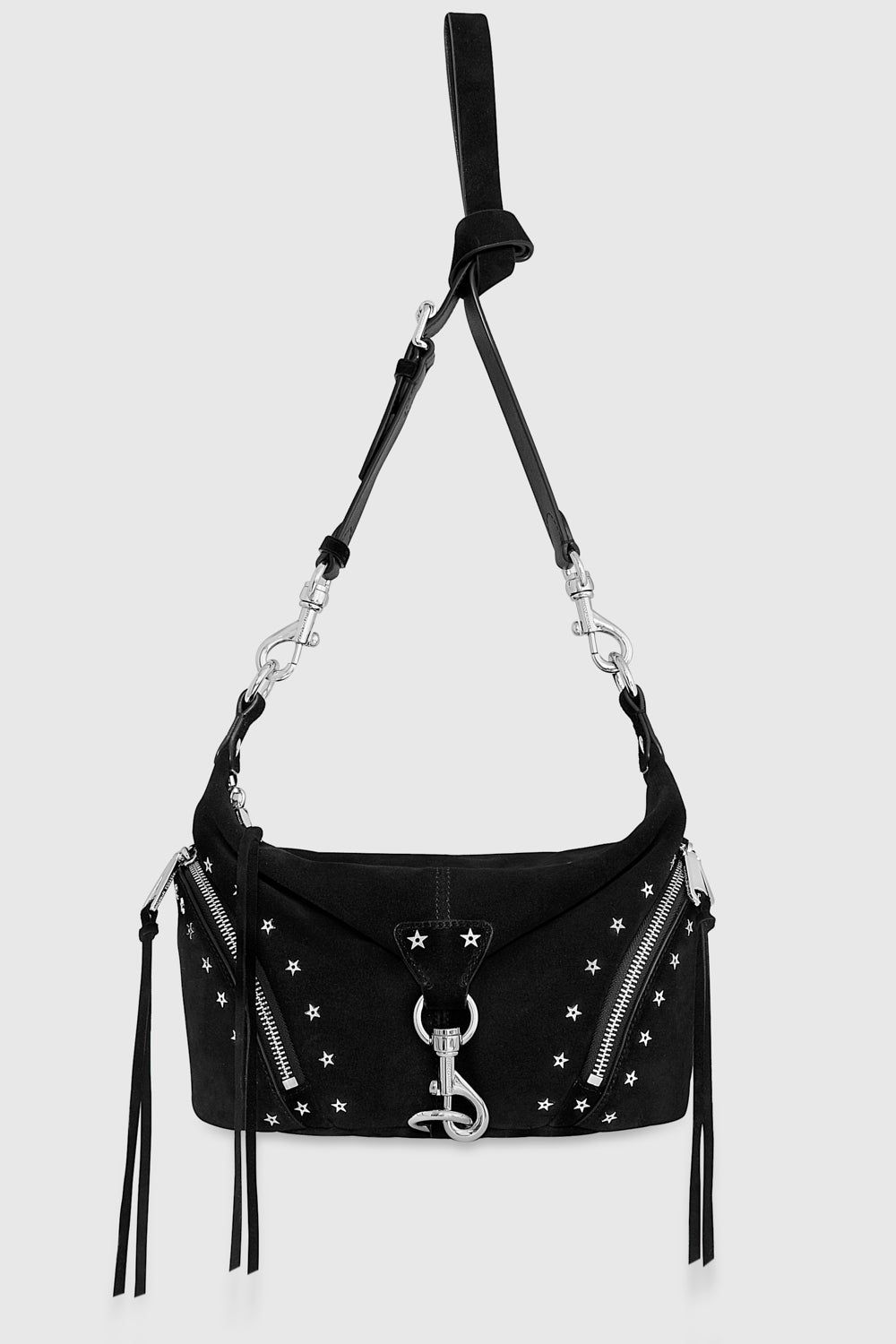 Black Rebecca Minkoff Small Julian Crossbody With Star Studs | YXNPE-3527