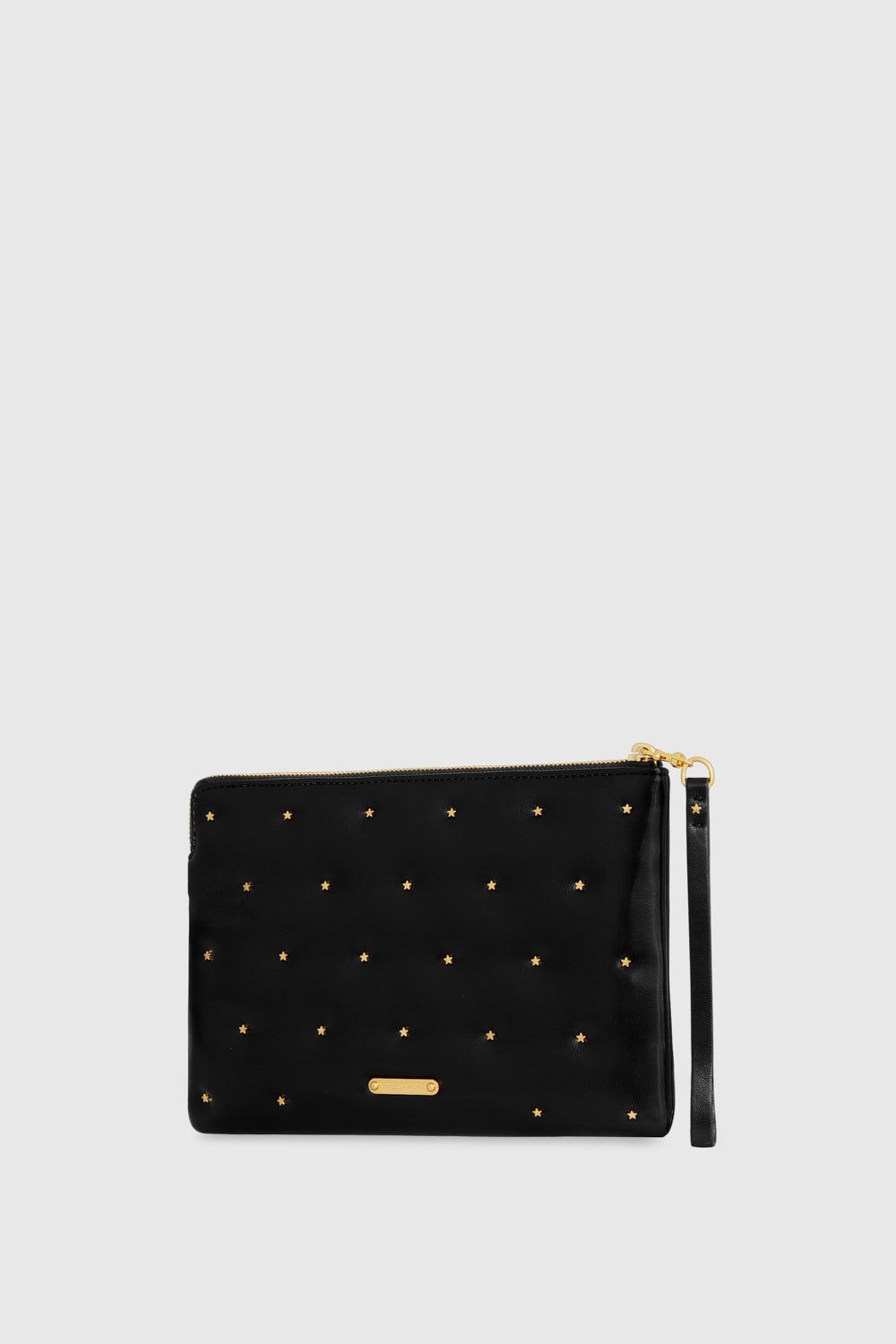 Black Rebecca Minkoff Star Studded Wristlet | RAXCF-5634