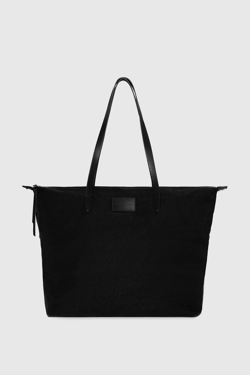 Black Rebecca Minkoff Washed Nylon Tote | DSIAP-0769