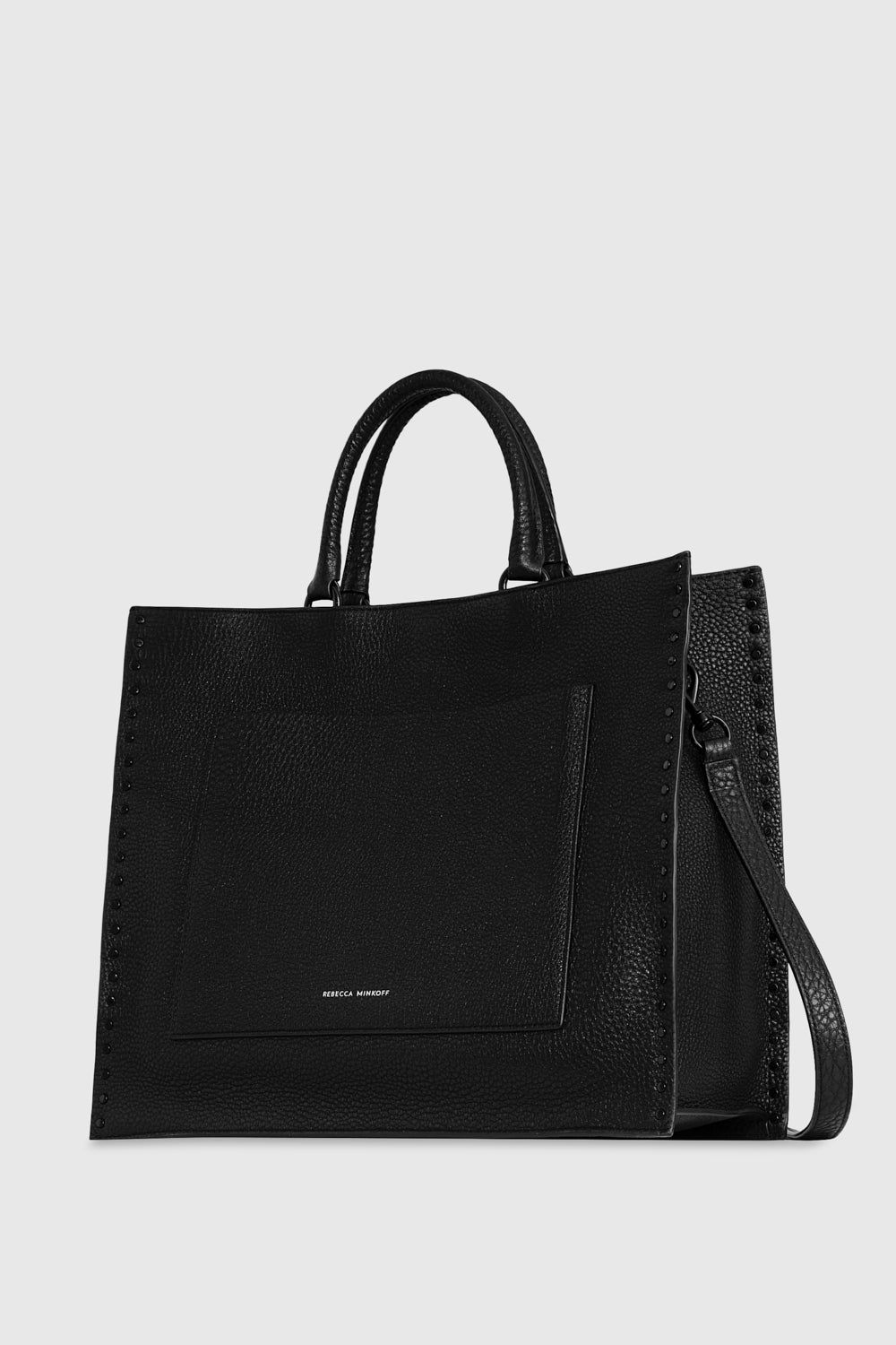 Black / Black Rebecca Minkoff Darren Tote | NYMFP-2894