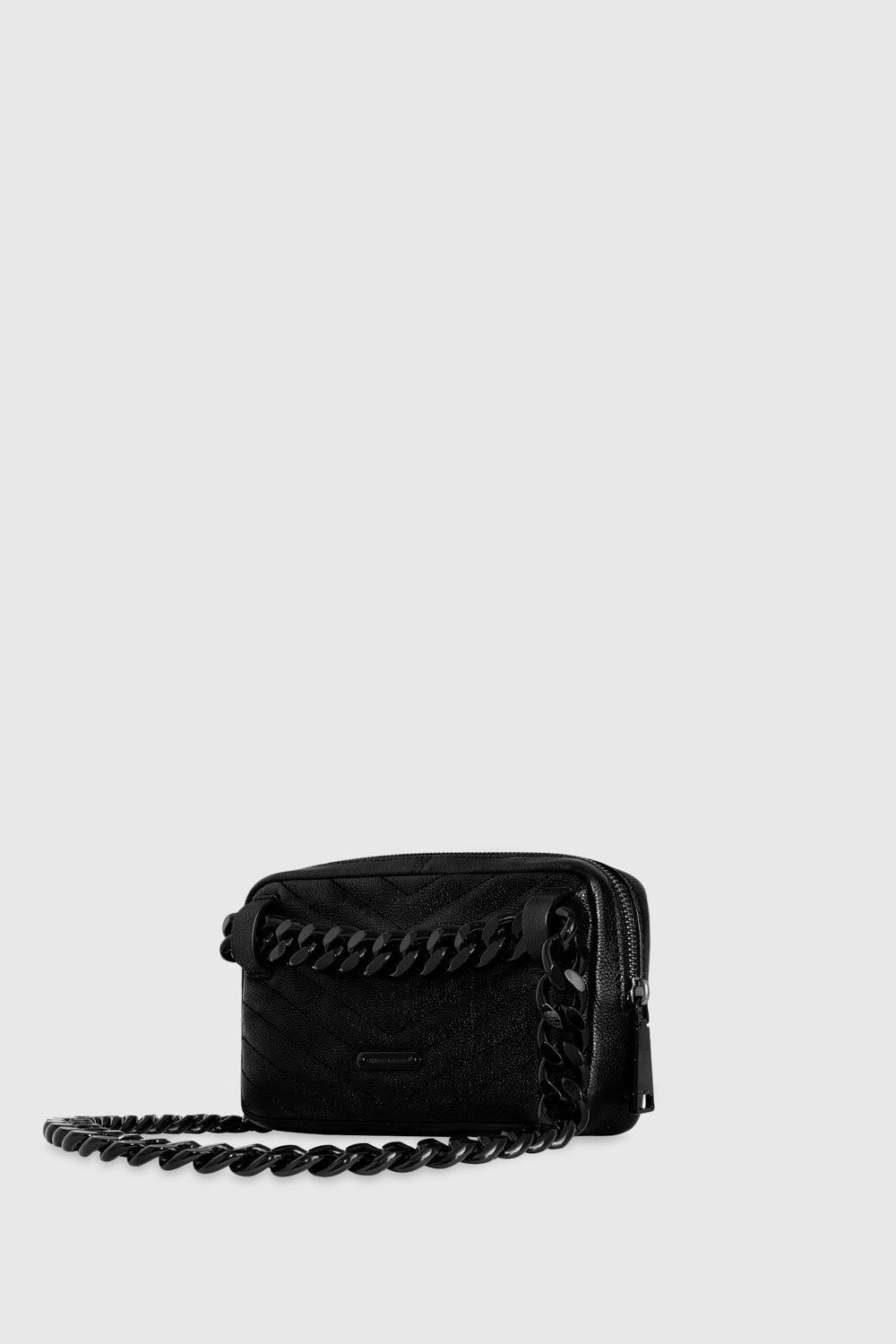 Black / Black Rebecca Minkoff Edie Belt Bag | SIEZT-0976