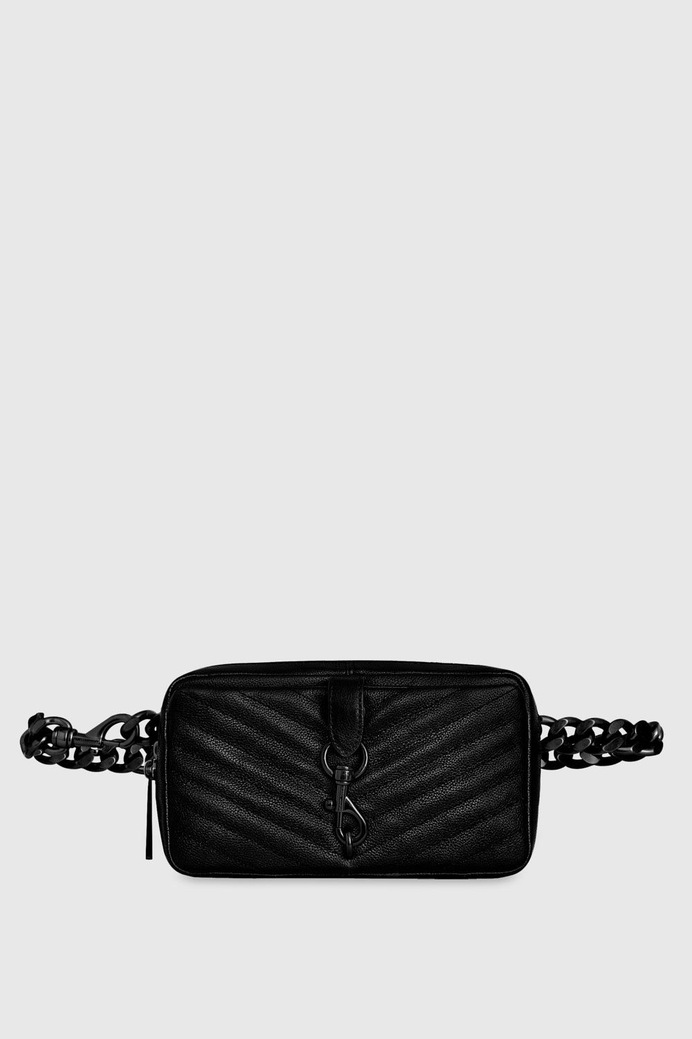 Black / Black Rebecca Minkoff Edie Belt Bag | SIEZT-0976