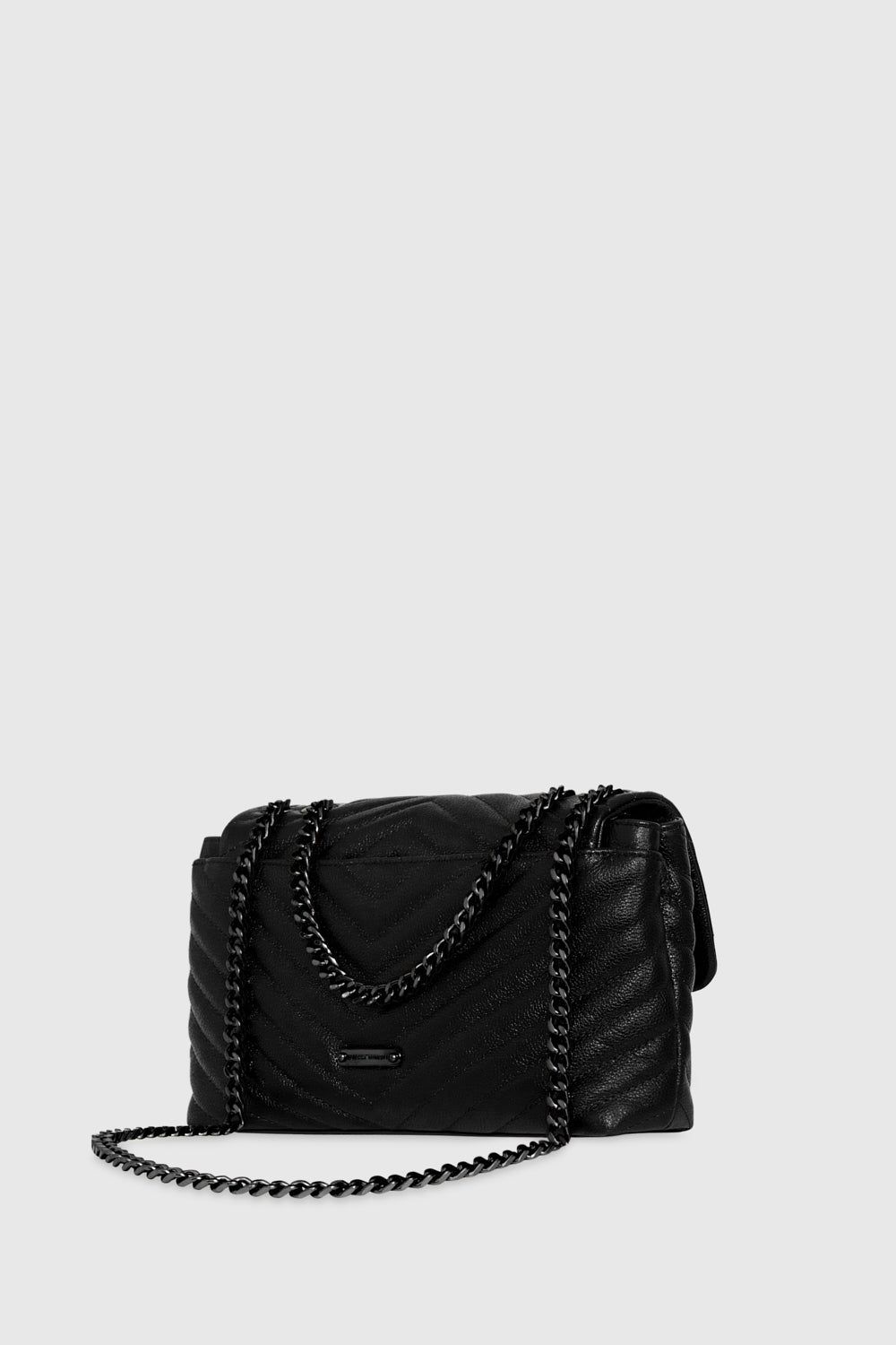 Black / Black Rebecca Minkoff Edie Medium Crossbody | SOBYJ-7128