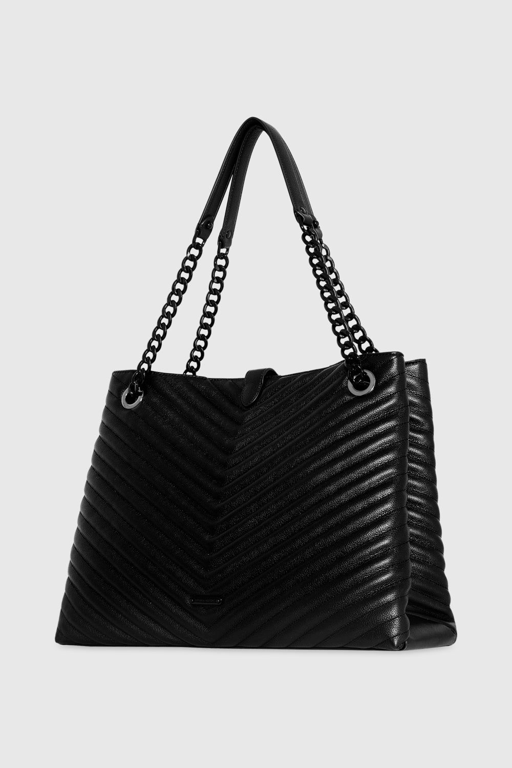 Black / Black Rebecca Minkoff Edie Tote | MEKFV-1670