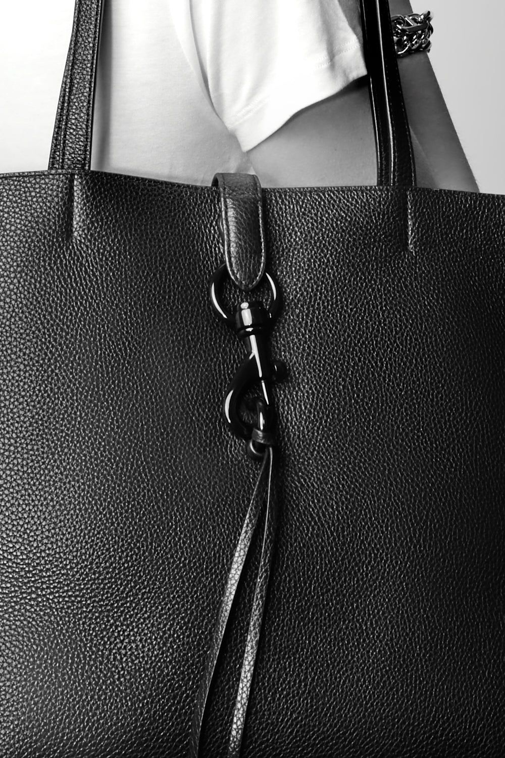 Black / Black Rebecca Minkoff Megan Tote | NERQD-8613