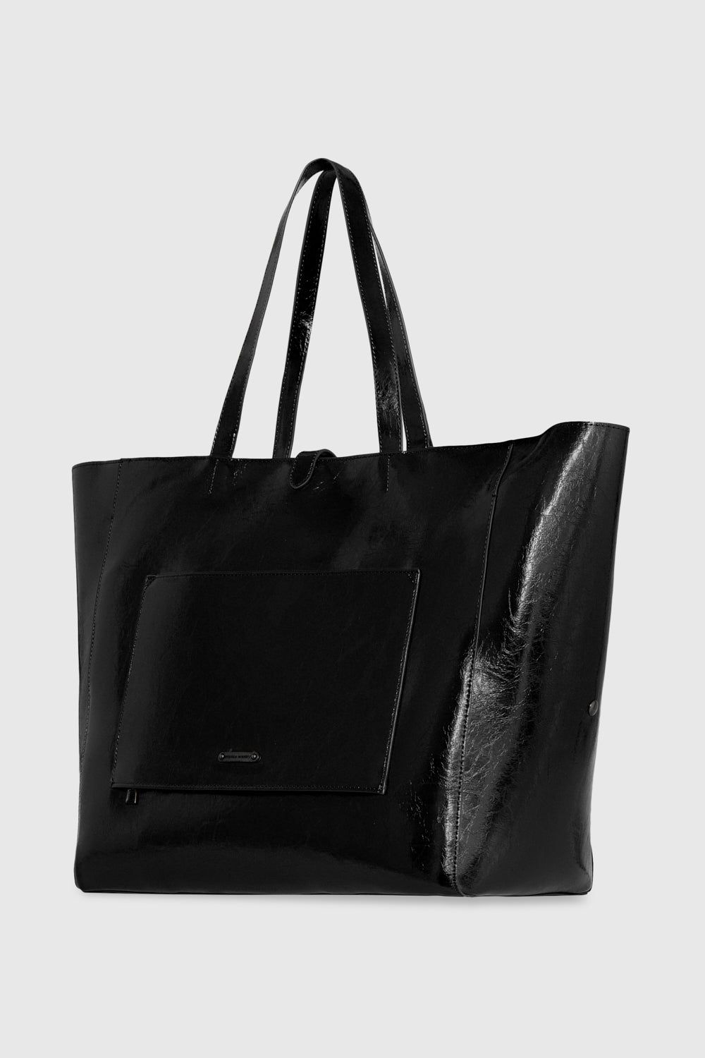 Black / Black Rebecca Minkoff Megan Weekender Tote With Travel Sleeve | IBHVZ-2157