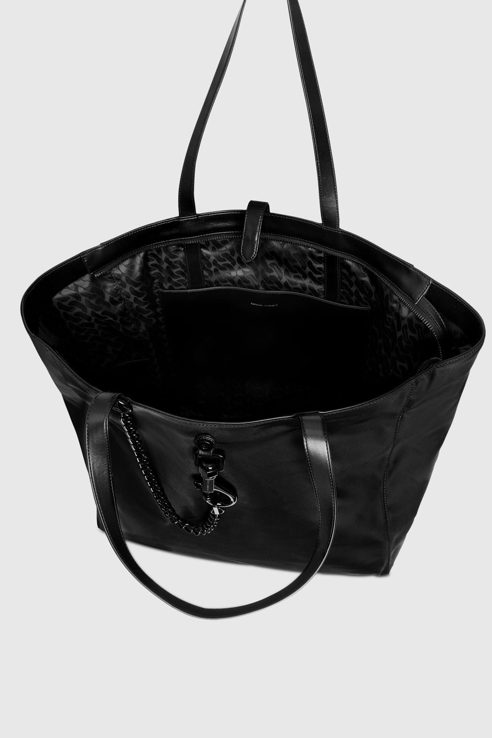 Black / Black Rebecca Minkoff Megan Weekender Tote | BEGFA-9043