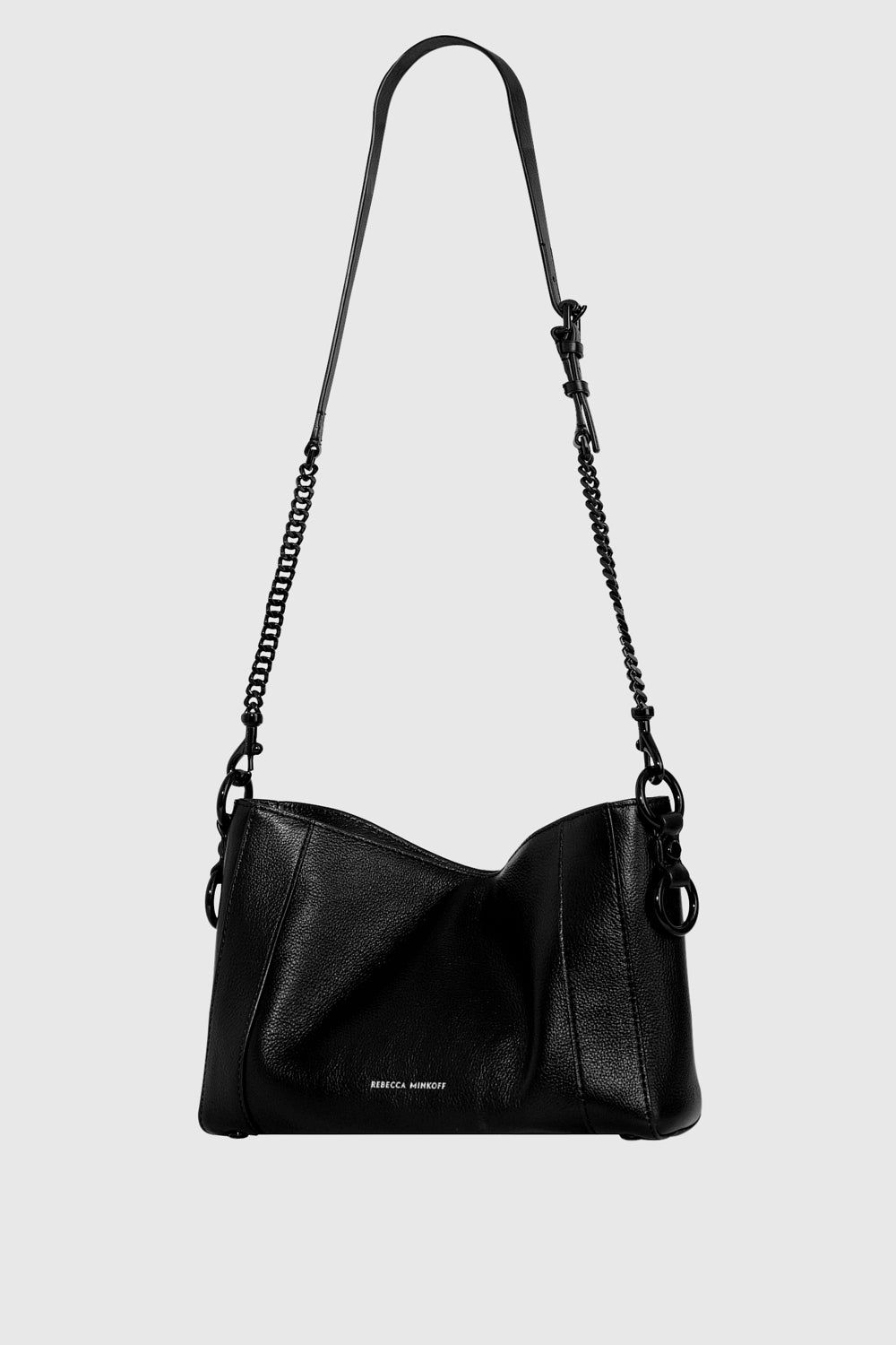 Black / Black Rebecca Minkoff Mini M.A.B. Crossbody | FDPUB-2801