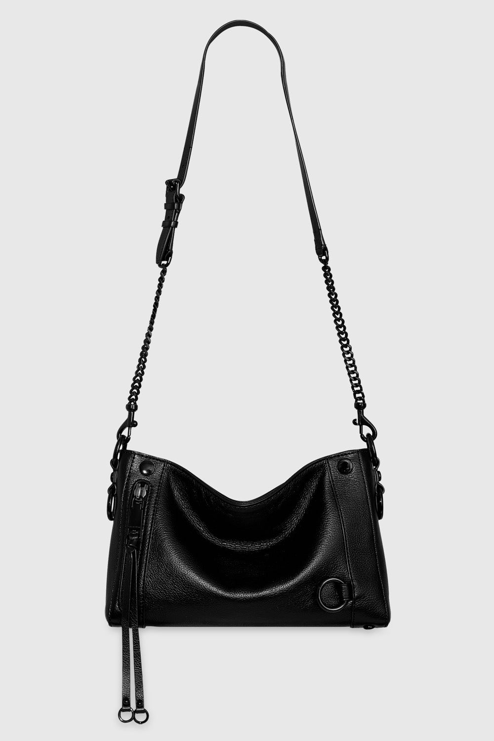 Black / Black Rebecca Minkoff Mini M.A.B. Crossbody | FDPUB-2801