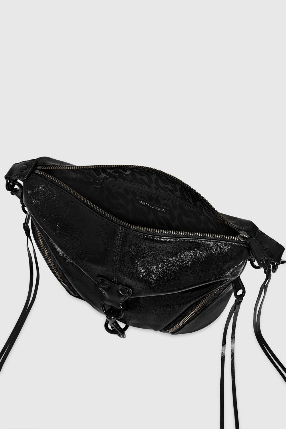 Black / Black Rebecca Minkoff Small Julian Crossbody | NYCTE-8350