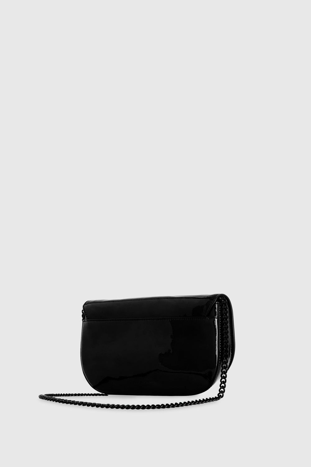 Black / Black Rebecca Minkoff Snake Ring Crossbody | GUNQT-5147