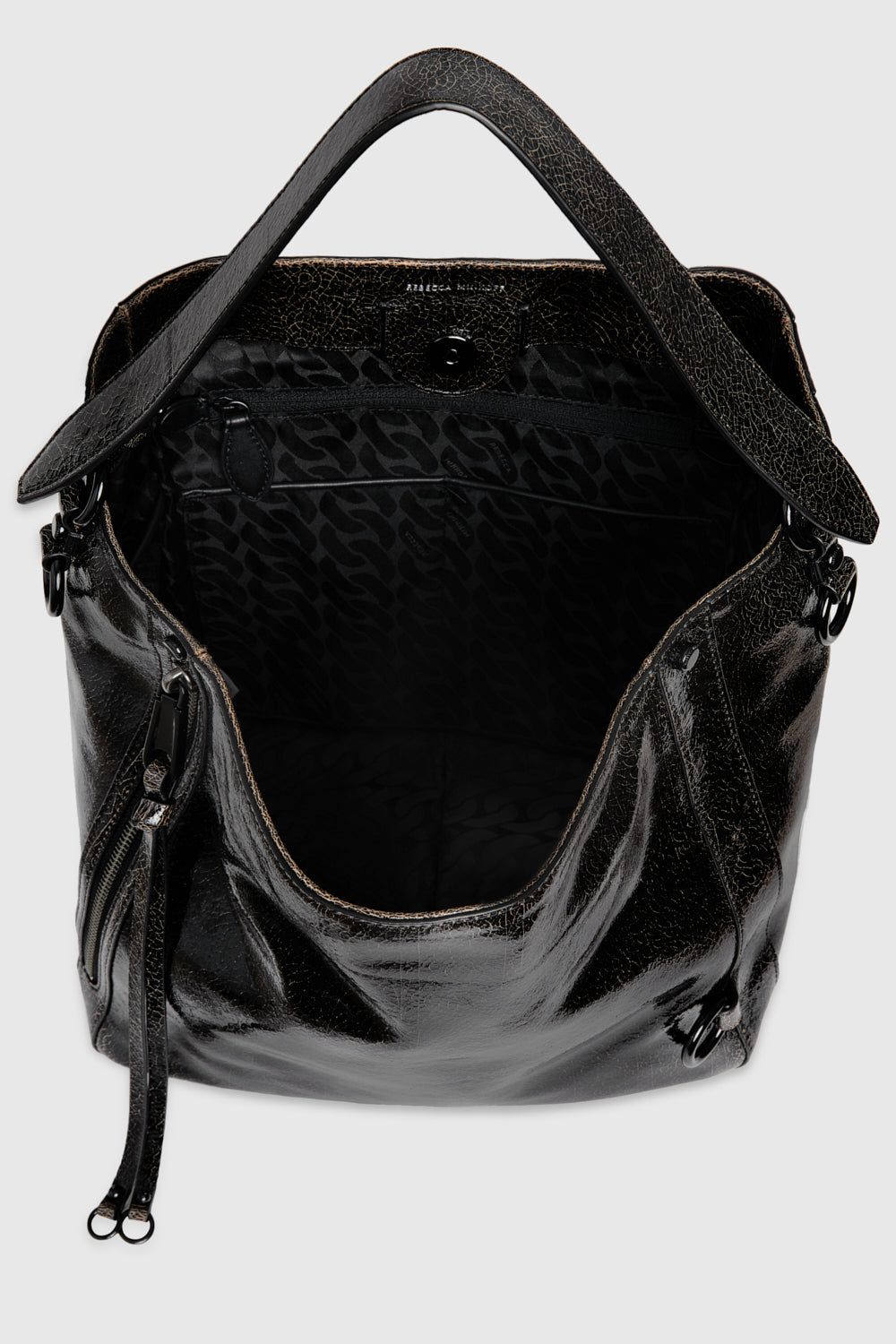 Black / Brown / Black Rebecca Minkoff M.A.B. Hobo | CHNZV-1783