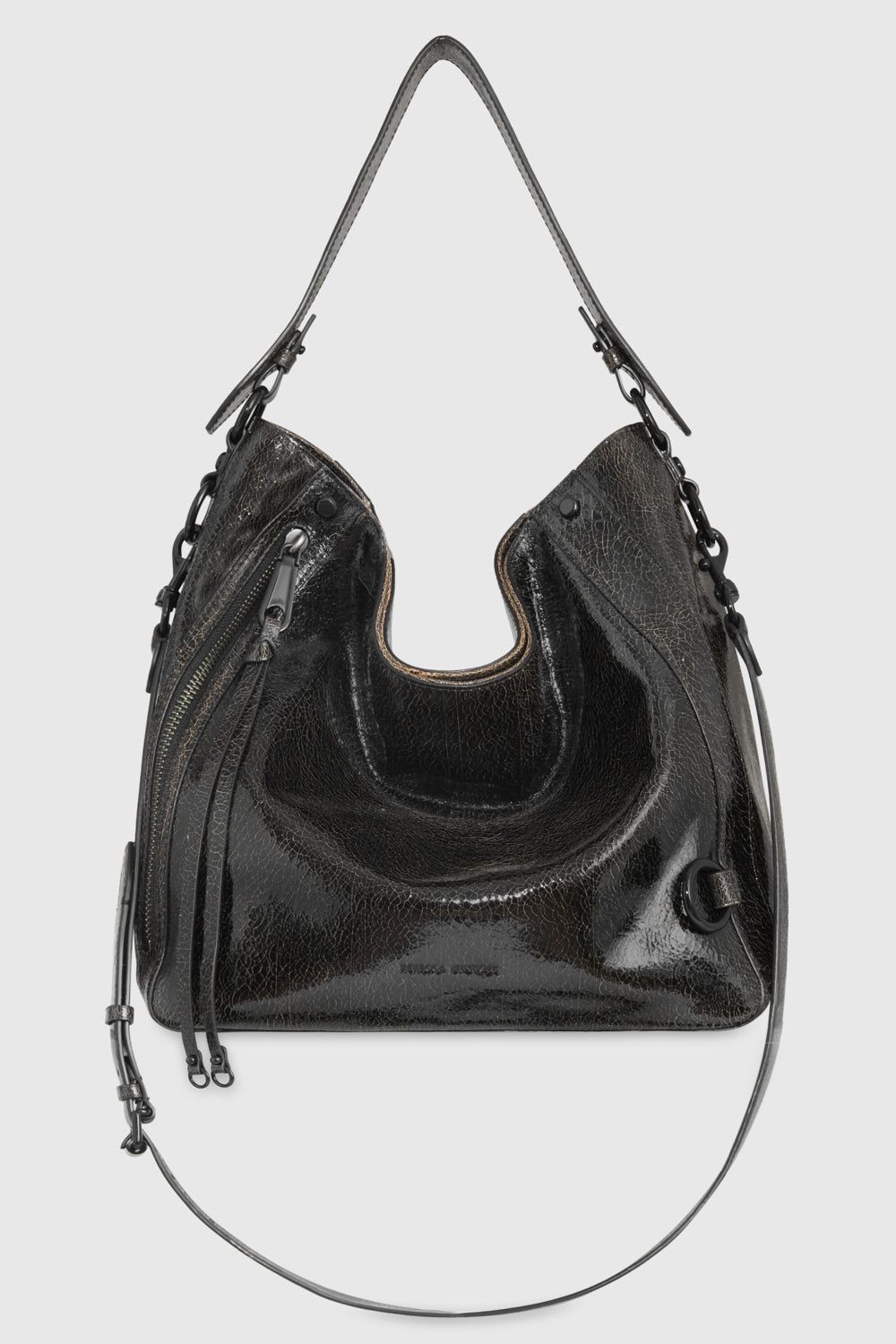 Black / Brown / Black Rebecca Minkoff M.A.B. Hobo | CHNZV-1783