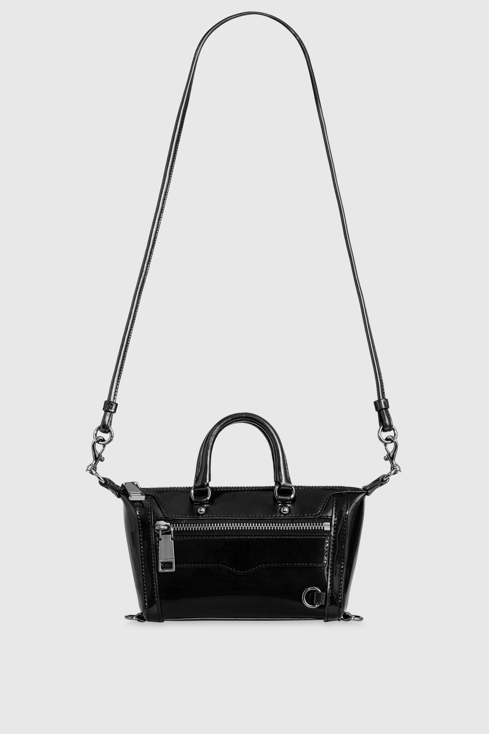 Black / Grey Rebecca Minkoff Micro Mini M.A.B. | YVOKM-8369