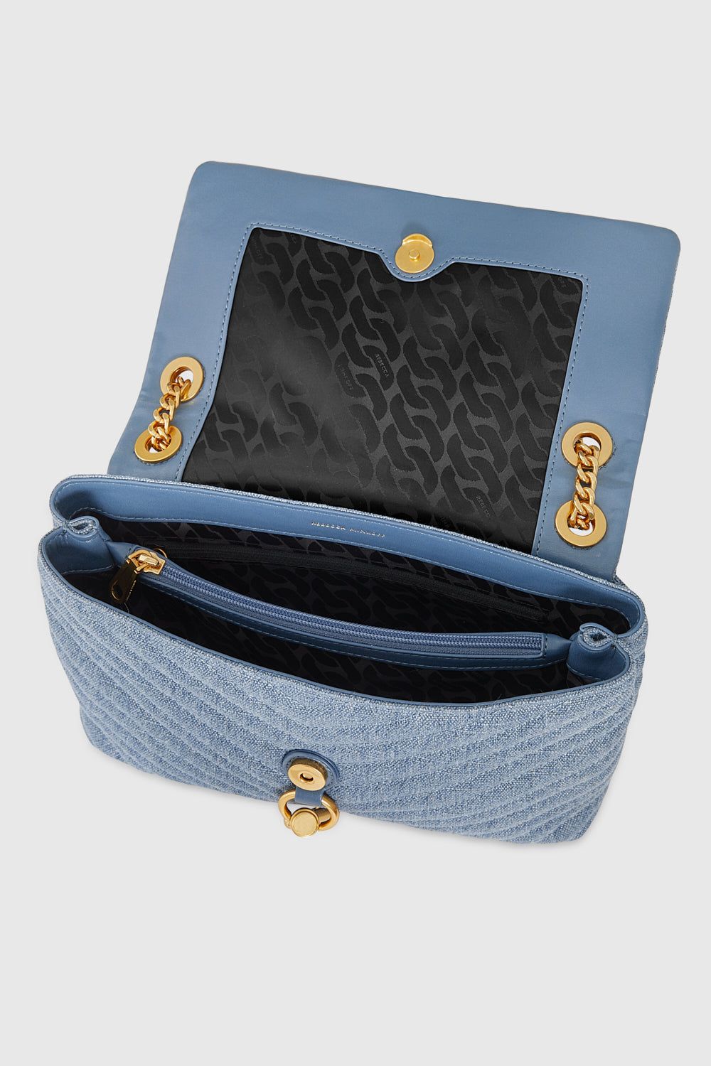 Blue Rebecca Minkoff Edie Flap Shoulder Bag | YXKOM-0893