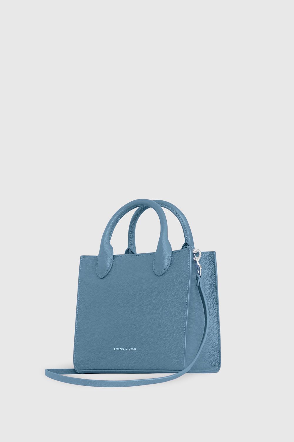 Blue Rebecca Minkoff Megan Mini Tote | NVDEK-0935