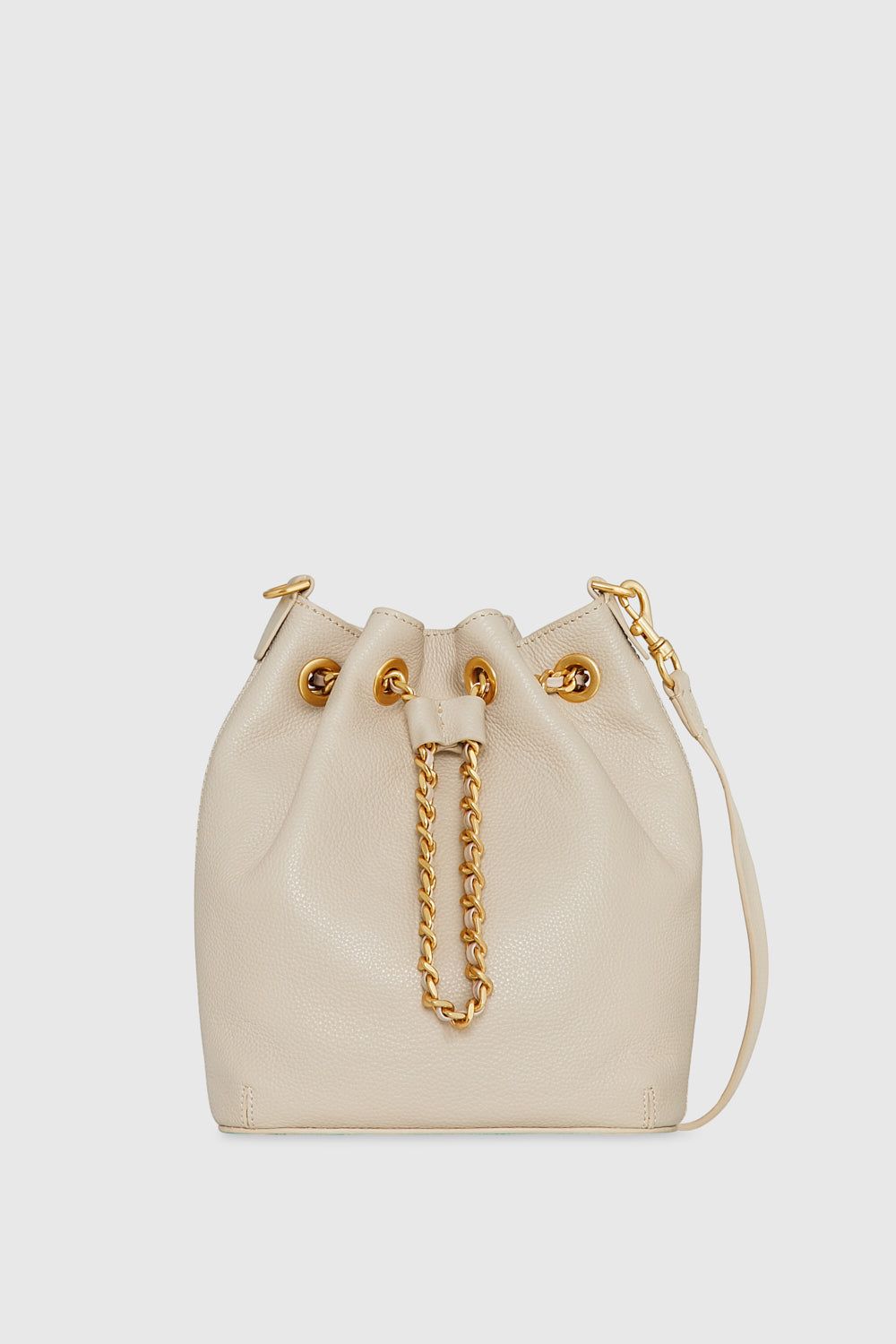 Brown Rebecca Minkoff Chain Bucket Crossbody | SWCIN-5719