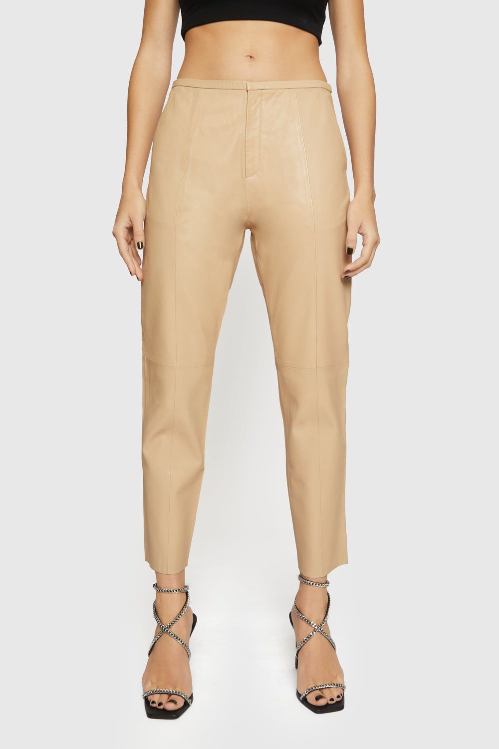 Brown Rebecca Minkoff Madelyn Pants | PMQLR-3624