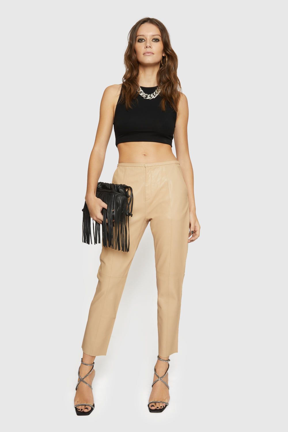 Brown Rebecca Minkoff Madelyn Pants | PMQLR-3624